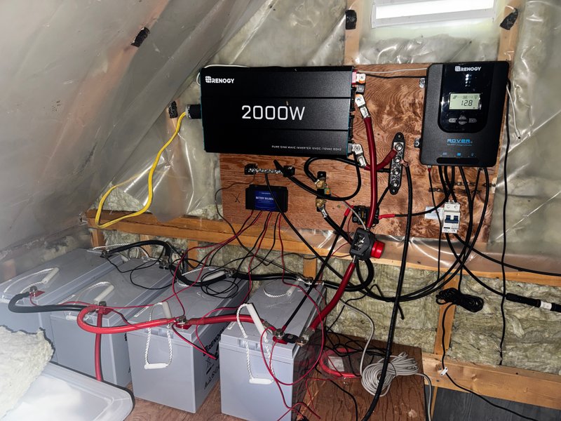 Inside Our Cabin Power System: A Complete Look at Our Off-Grid Solar and Battery Bank