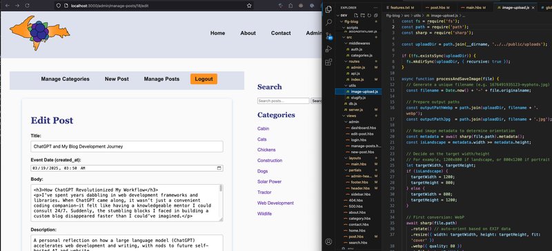 ChatGPT and My Blog Development Journey